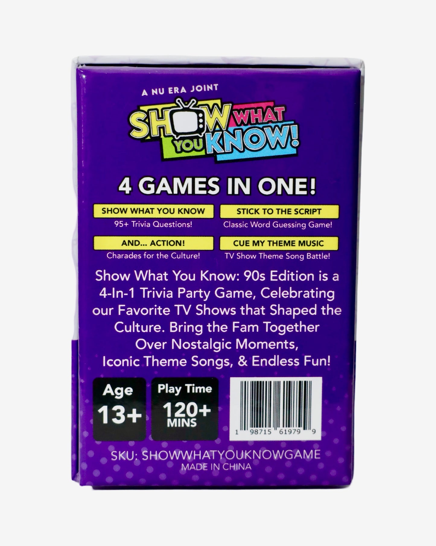 Show What You Know: 90's TV Edition